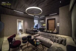 living space of jubilee golf vista luxury flats