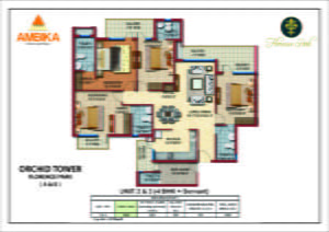 Orchid Tower florence-park-4bhk-servant