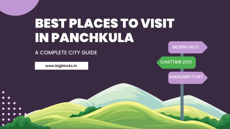 banner to show best places to visit in Panchkula